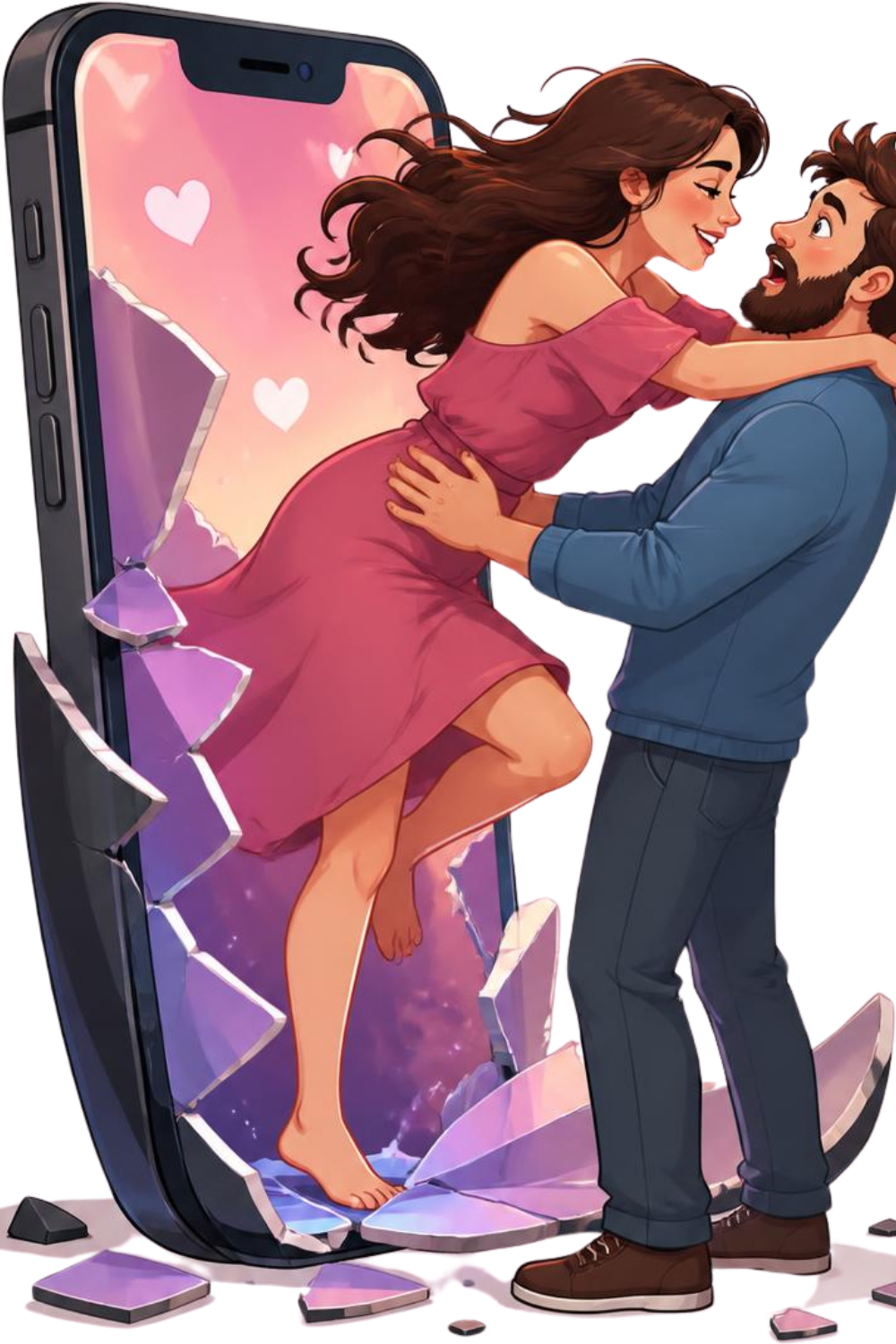 Married, But Still Miles Apart
